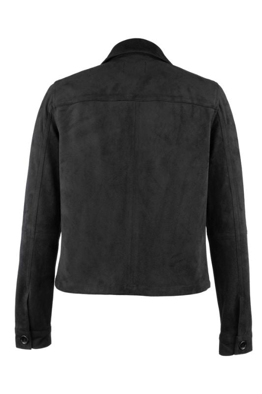 Yara Button Front Jacket with Patch Pockets