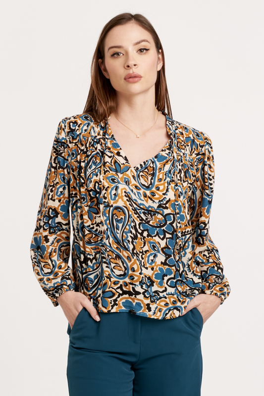 Yelena 3/4 Sleeve Top