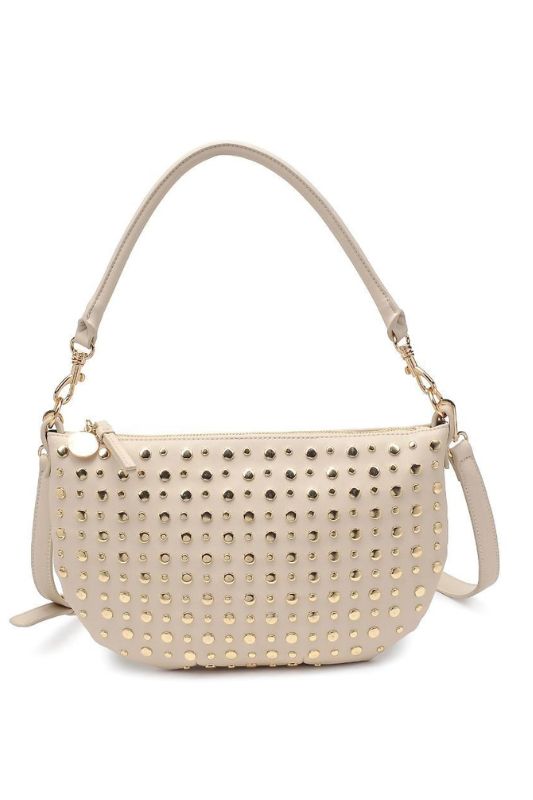 Jordan Studded Shoulder Bag