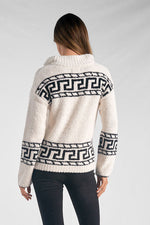 Zipper Collar Sweater