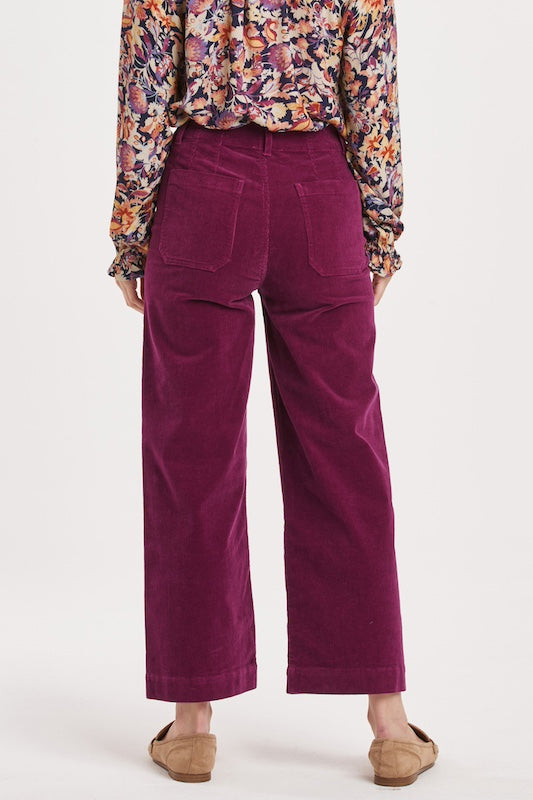 Analei Corduroy Patch Pocket Pant