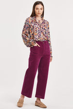 Analei Corduroy Patch Pocket Pant