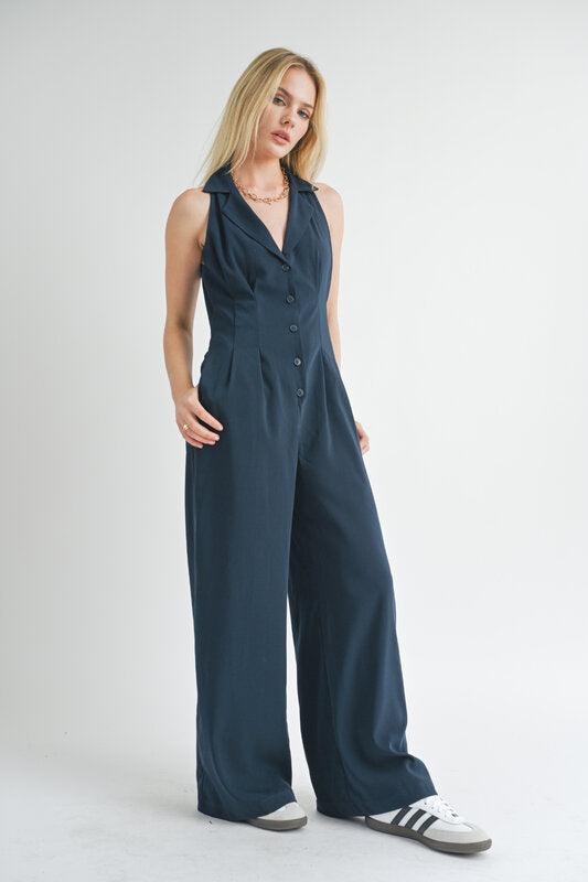 Finest Touch Halter Jumpsuit