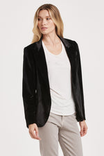 Nadja 3 Pocket Velvet Blazer