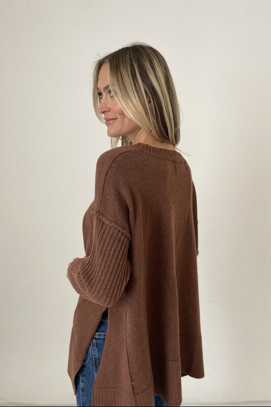 Kenzie Oversized Ribbed Sweater