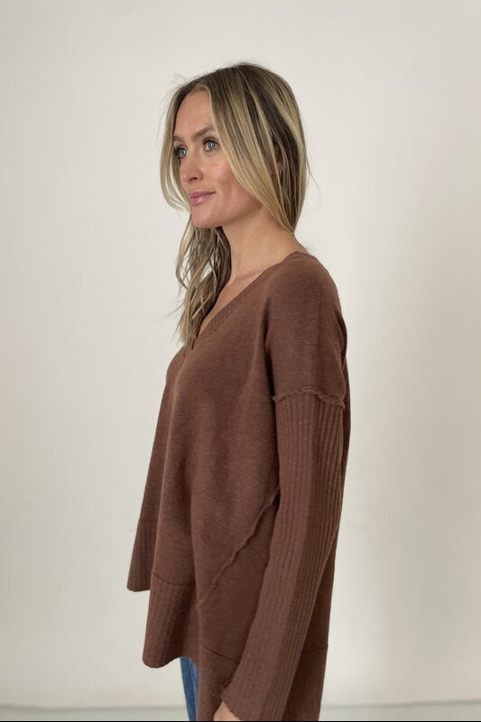 Kenzie Oversized Ribbed Sweater