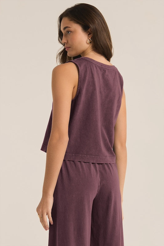 Sloane Jersey Muscle Tank