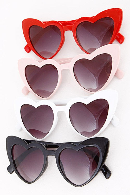 Iconic Heart Frame Sunglasses