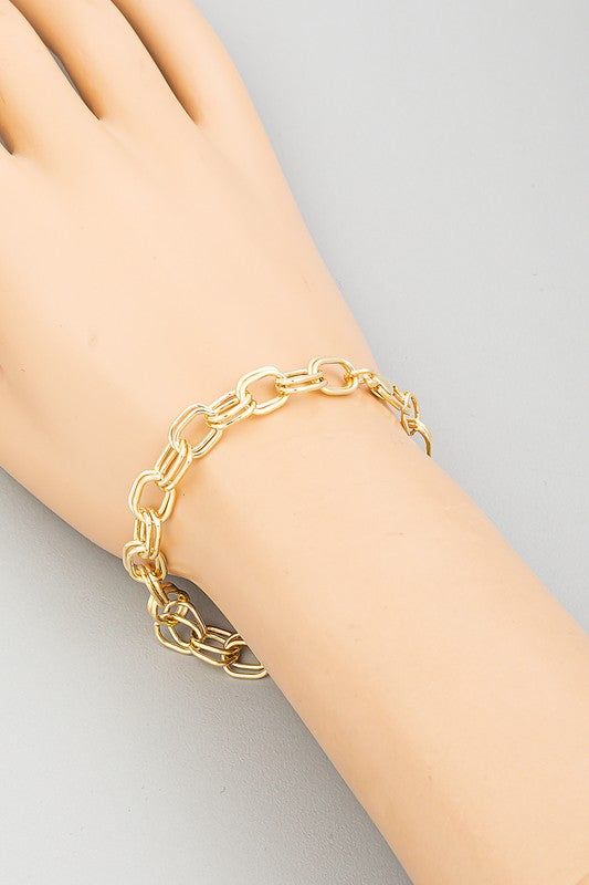 Double Chain Bracelet