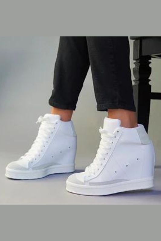 Fearless Wedge Sneaker – Leopard Boutique