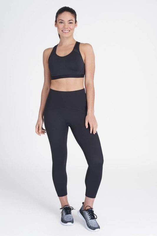 SPANX Booty Boost Active Leggings in Very Black