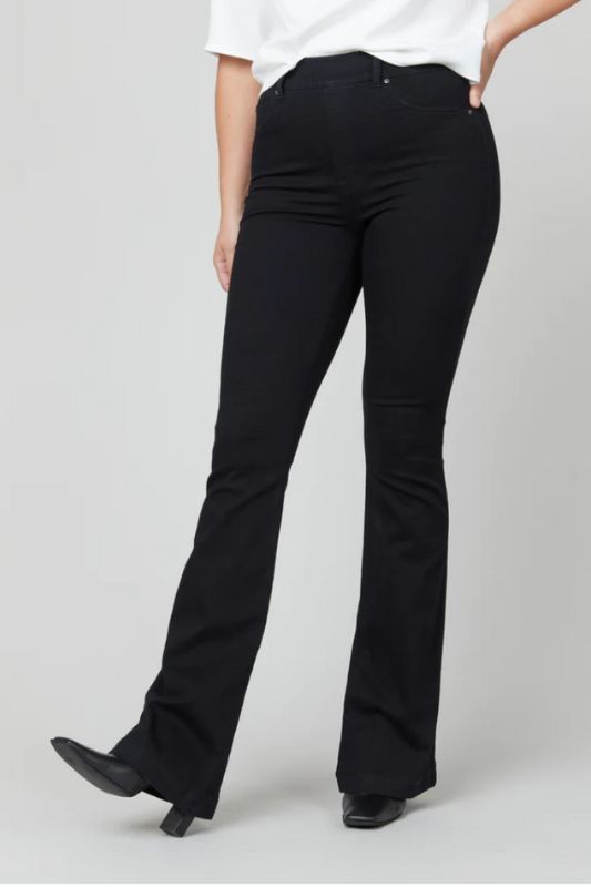 Spanx Clean Black Flare Jeans