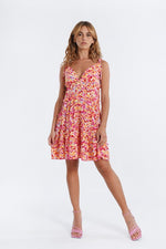 Floral Ruched Dress