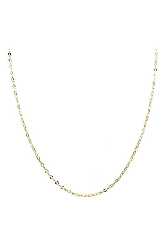 Goddess Charm Bar- Shimmer Chain Necklace