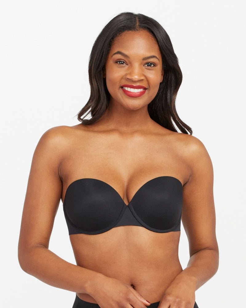 SPANX Up For Anything Lightly Lined Strapless Bra Very Black 34A