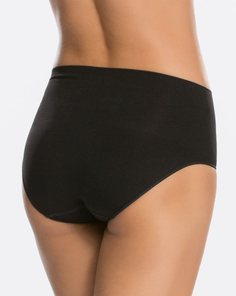 SPANX Everyday Shaping Panties Thong - Black & Nude Guam