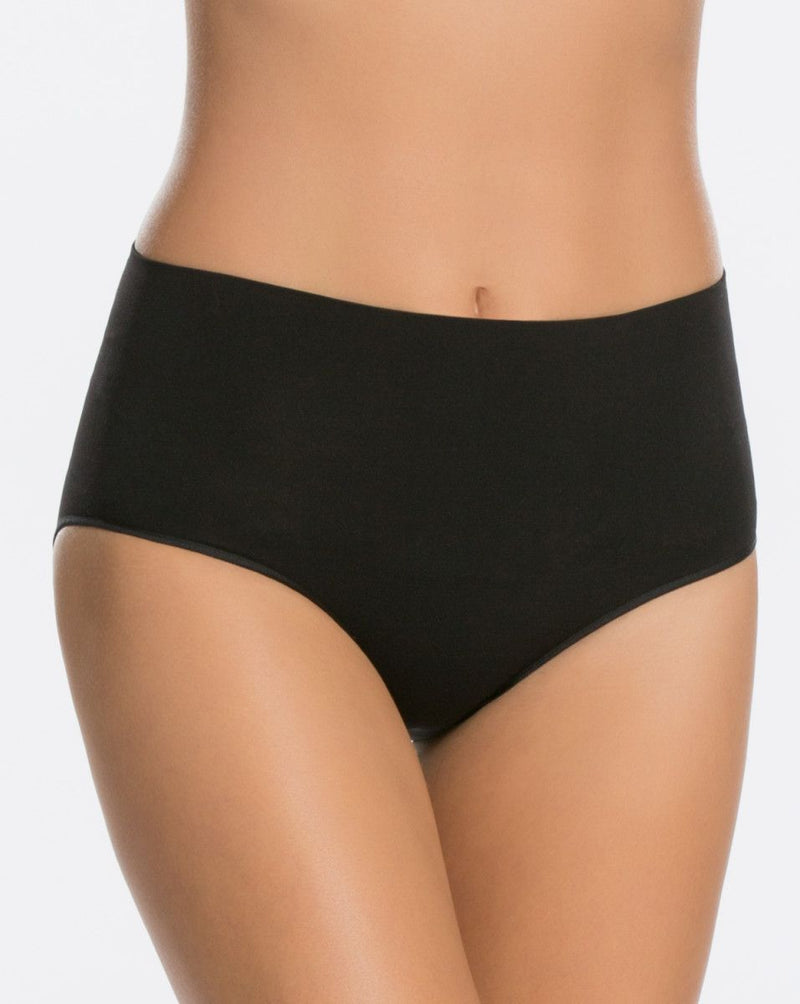 ASSETS by Spanx Remarkable Results Shaping High Waist Brief Panty Size XL  Black